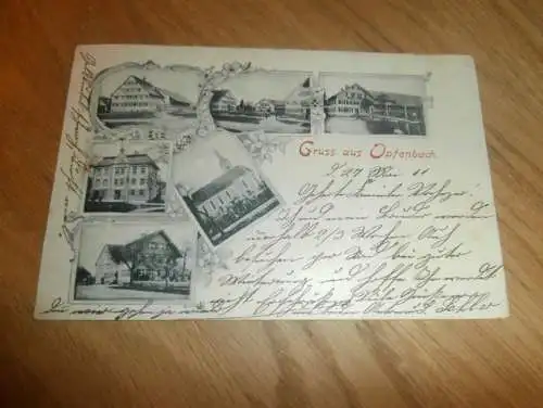 Gruss aus Opfenbach i. Bayern , 1900 , alte Ansichtskarte , Postkarte !!!