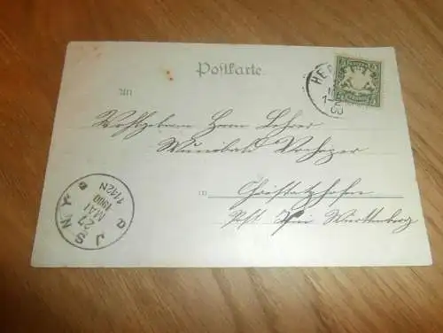 Gruss aus Opfenbach i. Bayern , 1900 , alte Ansichtskarte , Postkarte !!!