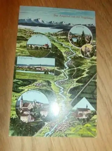 Fürstenfeldbruck , Grafrath , 1941 , Schöngeising , Wildenroth , Postkarte !!!
