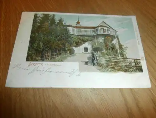 Bregenz , 1901 , Gebhardsberg , Ansichtskarte , Postkarte !!!