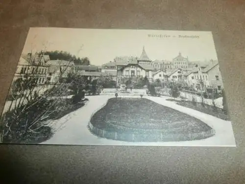 Wörishofen , 1902 , Denkmalplatz , alte Ansichtskarte , Postkarte !!!