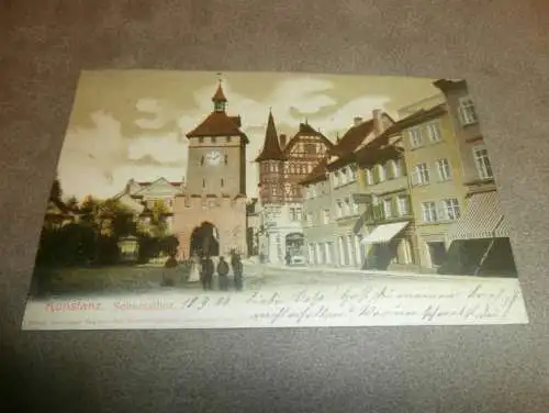 Konstanz , 1906 , Schnetzthor , alte Ansichtskarte , Postkarte !!!