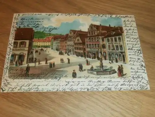 Schwäbisch Gmünd , ca. 1908 , Ansichtskarte , Postkarte !!!