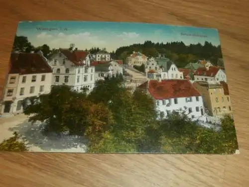 Wangen i. Allgäu , 1917 , Bahnhofstrasse , Ansichtskarte , Postkarte !!!