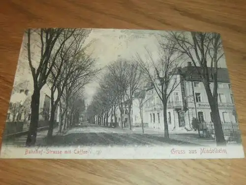 Gruss aus Mindelheim , ca. 1908 , Caffee , Ansichtskarte , Postkarte !!!