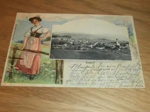 Endorf am Chiemsee , 1904 , Ansichtskarte , Postkarte !!!
