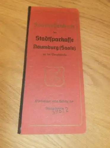 altes Sparbuch Naumburg a. Saale , 1941 , Herta Erbring geb. Göckler in Naumburg a.S. , Sparkasse , Bank !!