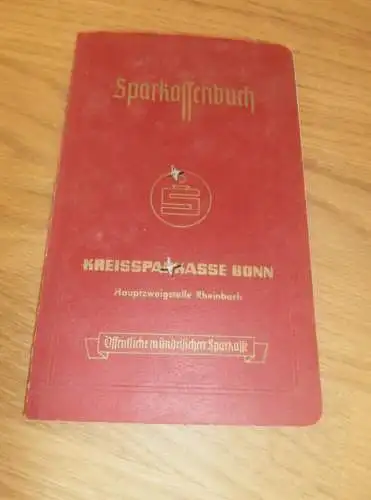 altes Sparbuch Rheinbach b. Bonn , 1970-1975 , Heinz Schnabel in Rheinbach b. Bonn , Sparkasse , Bank !!