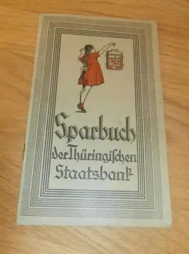 altes Sparbuch Weida , 1944-1946 , Walter Ulrich in Weida , Sparkasse , Bank !!
