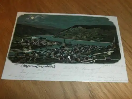 AK Bingen u. Bingerbrück , 1900 , Ansichtskarte !!!