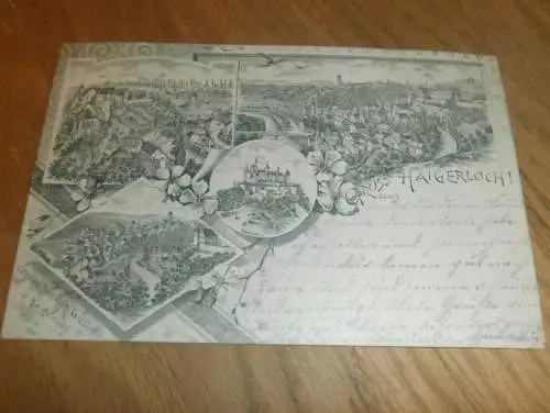 AK Haigerloch , 1900 , Litho , Ansichtskarte !!!