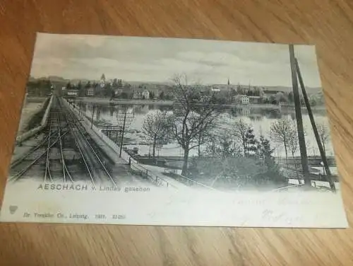 AK Aeschach / Lindau , 1904 , Eisenbahn , Ansichtskarte !!!