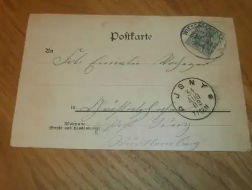 AK Bornhofen , 1902 , alte Ansichtskarte , Postkarte !!!