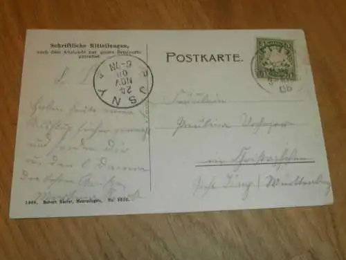 AK Kirchheim in Schwaben , 1906 , alte Ansichtskarte , Postkarte !!!