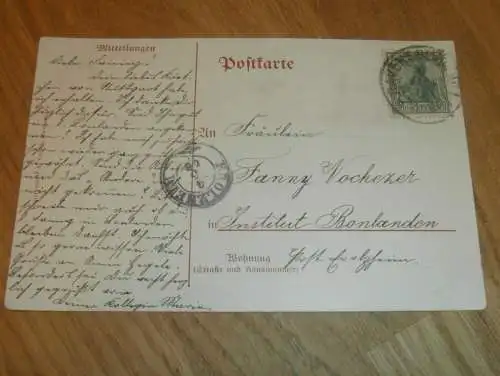 AK Ravensburg , Leutkirch , 1906 , alte Ansichtskarte , Postkarte !!!
