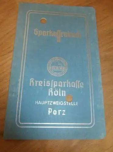 altes Sparbuch Köln Porz , 1963 - 1970 , Bärbel König in Langenfeld - Richrath , Sparkasse , Bank !!