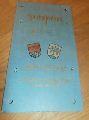 altes Sparbuch Münster / Telgte , 1959 - 1971 , Marha Hardung in Telgte , Sparkasse , Bank !!