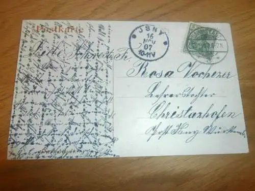 Darmstadt , 1907 , alte Ansichtskarte , Postkarte , AK !!