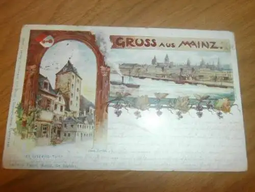 Mainz , 1899 , Ansichtskarte , Postkarte , AK !!