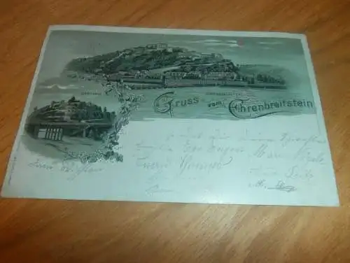 Ehrenbreitstein b. Koblenz , 1900 , Ansichtskarte , Postkarte , AK !!