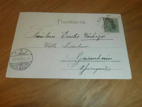 Kisslegg , 1902 , Furchtlos und Treu , Patriotika , Ansichtskarte , Postkarte , AK !!