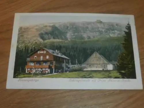 AK -  Riesengebirge , ca. 1915 , Schlingelbaude , Prinz Heinrich Baude , Schlesien , Ansichtskarte !!