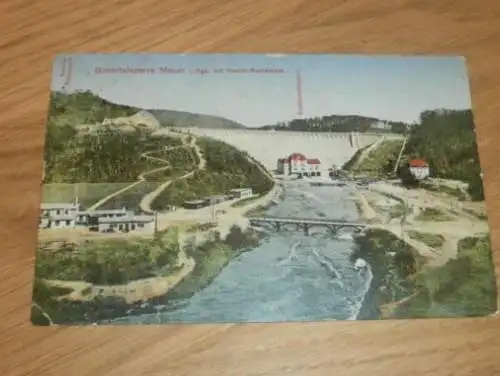 AK -  Bobertalsperre bei Mauer , 1923 , Bober ,  Schlesien , Ansichtskarte !!