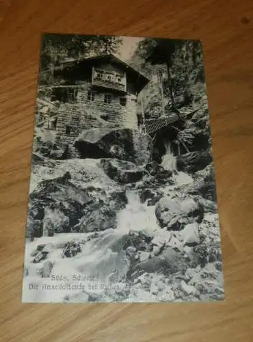 AK - Amselfallbaude b. Rathen , ca. 1905 , sächsische Schweiz , Ansichtskarte !!