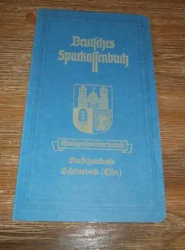 altes Sparbuch Schönebeck / Elbe , 1945 - 1948 , Barbara Otto in Schönebeck a. Elbe , Sparkasse , Bank !!