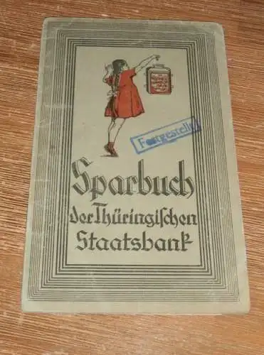 altes Sparbuch Greiz , 1943 - 1945 , Ferdinand Söllig in Greiz , Sparkasse , Bank !!