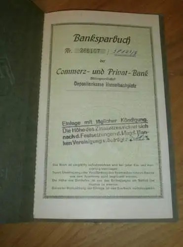 altes Sparbuch Magdeburg , 1940 - 1944 , Anna Nieft in Magdeburg , Sparkasse , Bank !!