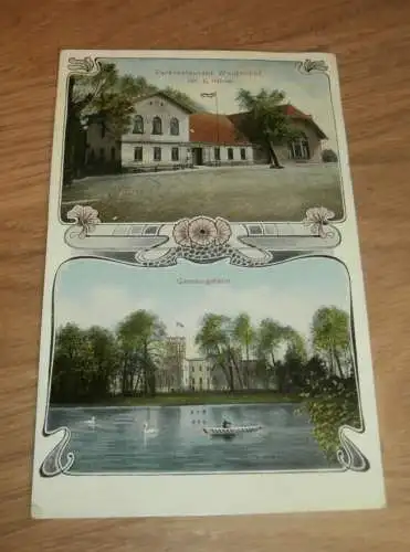 AK  -  Weidenhof b. Breslau  , 1908 ,  Wrocław , Ansichtskarte , Postkarte !!!