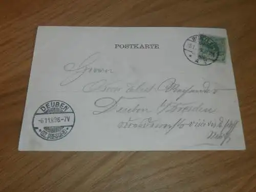 AK  -  Bunzlau / Bolesławiec i. Schlesien , 1899 , Ansichtskarte , Postkarte !!!