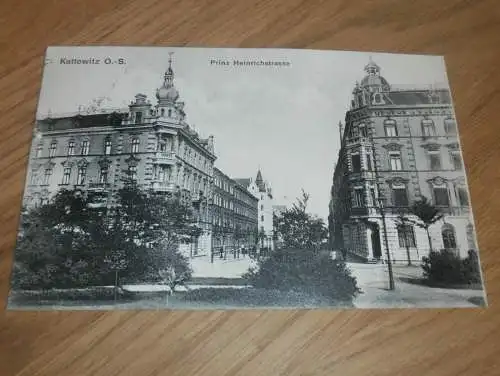 AK -  Kattowitz O.S. / Katowice  , 1908 , Schlesien , Ansichtskarte , Postkarte