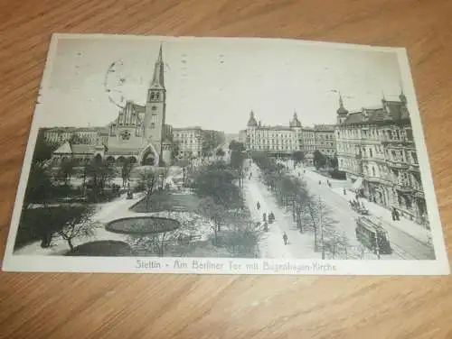 AK -  Stettin / Szczecin , 1912 , Pommern , Ansichtskarte , Postkarte !!