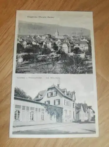 Gaggenau - Murgtal , 1933 , Gasthaus , alte Ansichtskarte , Postkarte !!