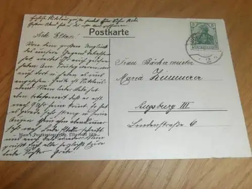 AK Explosion / Unglück , Witten-Annen , 1906 , alte Ansichtskarte , Postkarte !!