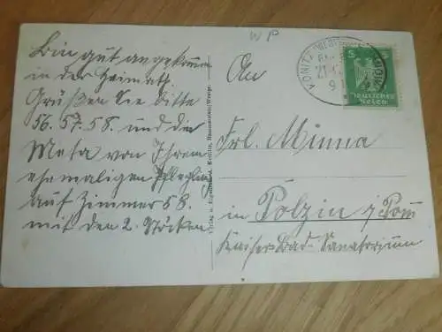 AK - Hammerstein b. Schlochau , 1926 , Hotel , Ansichtskarte , Postkarte !!!