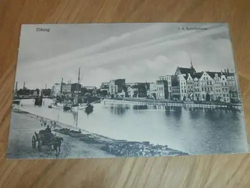 AK - Elbing , ca. 1905 , Speicherinsel , Ansichtskarte , Postkarte !!!