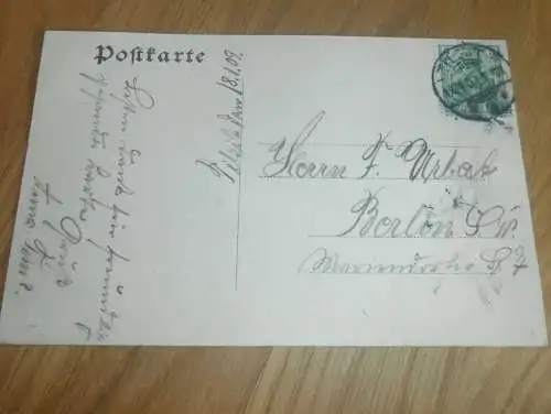 AK - Tilsit , 1909 , Kreishaus , Ansichtskarte , Postkarte !!