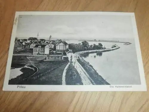 AK - Pillau , 1930 , Hafen , Ansichtskarte , Postkarte !!