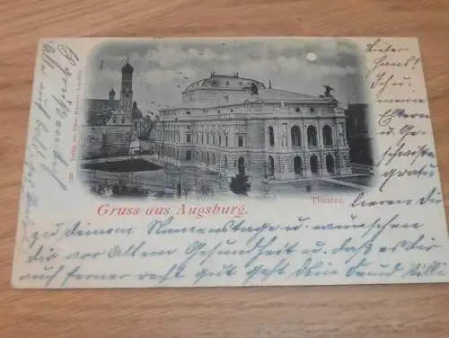 Augsburg , 1901 , alte Ansichtskarte , Postkarte , AK !!
