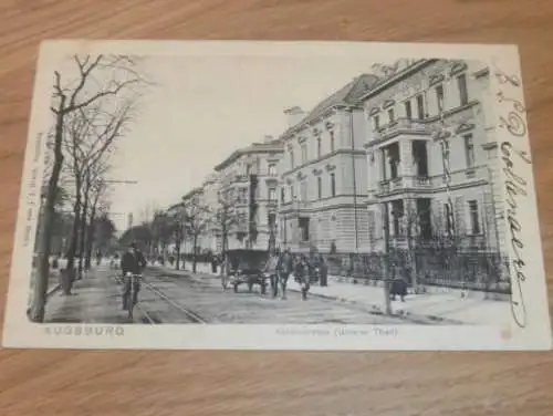 Augsburg , 1909 , alte Ansichtskarte , Postkarte , AK !!