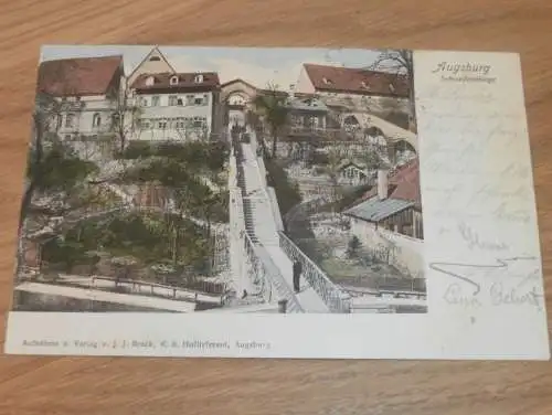 Augsburg , 1909 , alte Ansichtskarte , Postkarte , AK !!