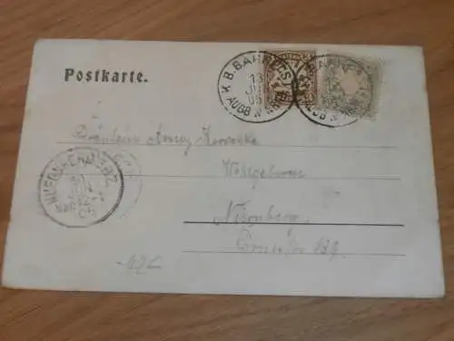 Augsburg , 1905 , alte Ansichtskarte , Postkarte , AK !!