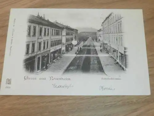 Rosenheim , 1909 , alte Ansichtskarte , Postkarte , AK !!