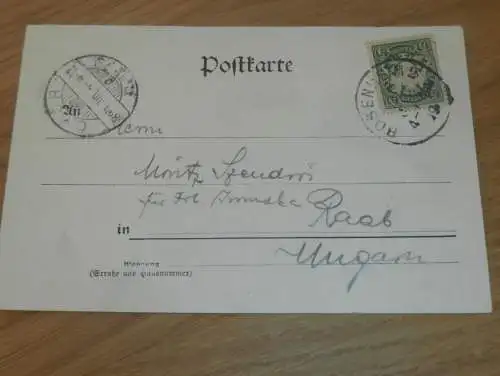 Rosenheim , 1909 , alte Ansichtskarte , Postkarte , AK !!