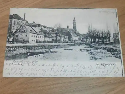 Straubing , ca 1905 , alte Ansichtskarte , Postkarte , AK !!