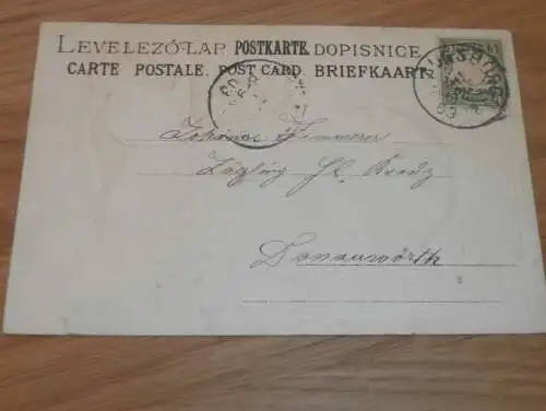 Augsburg , 1903 , alte Ansichtskarte , Postkarte , AK !!