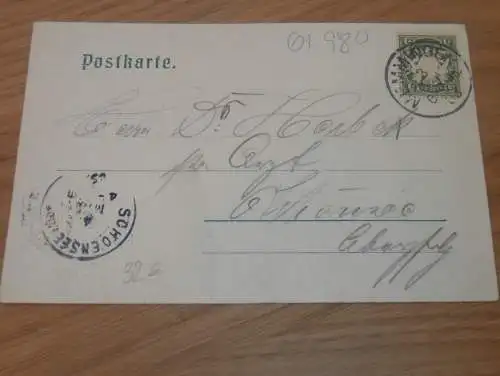 Memmingen , 1903 , alte Ansichtskarte , Postkarte , AK !!